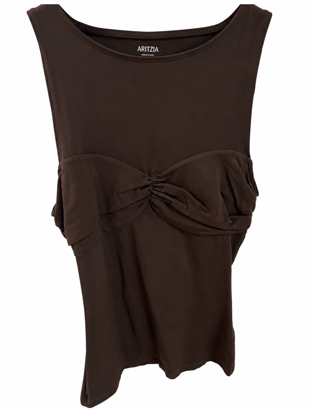 Aritzia Brown Contour Tank Small